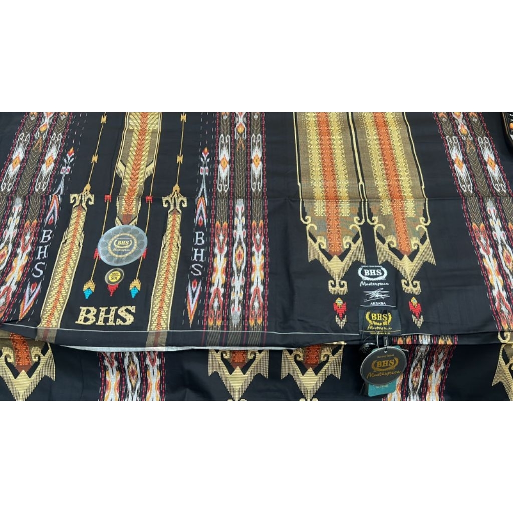 Sarung BHS Masterpiece MS Motif SGE SIK GOLD