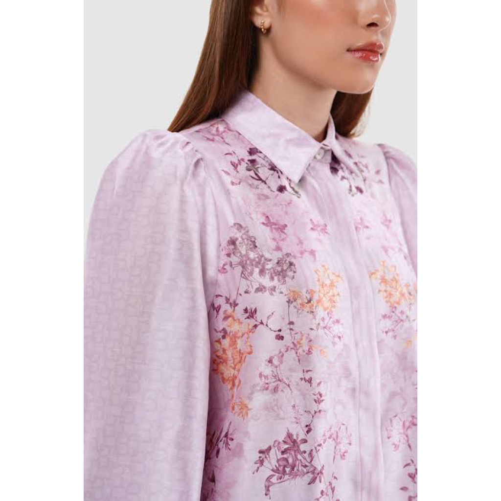 new viola puff shirt-blossom monogram benang jarum zaskia sungkar vivi zubedi ria miranda