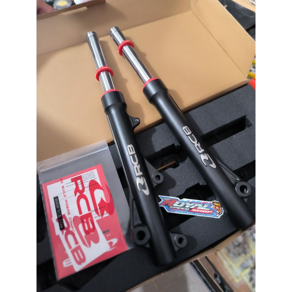 SHOCK DEPAN RCB PNP BEAT SCOOPY VARIO SUSPENSI DEPAN RCB