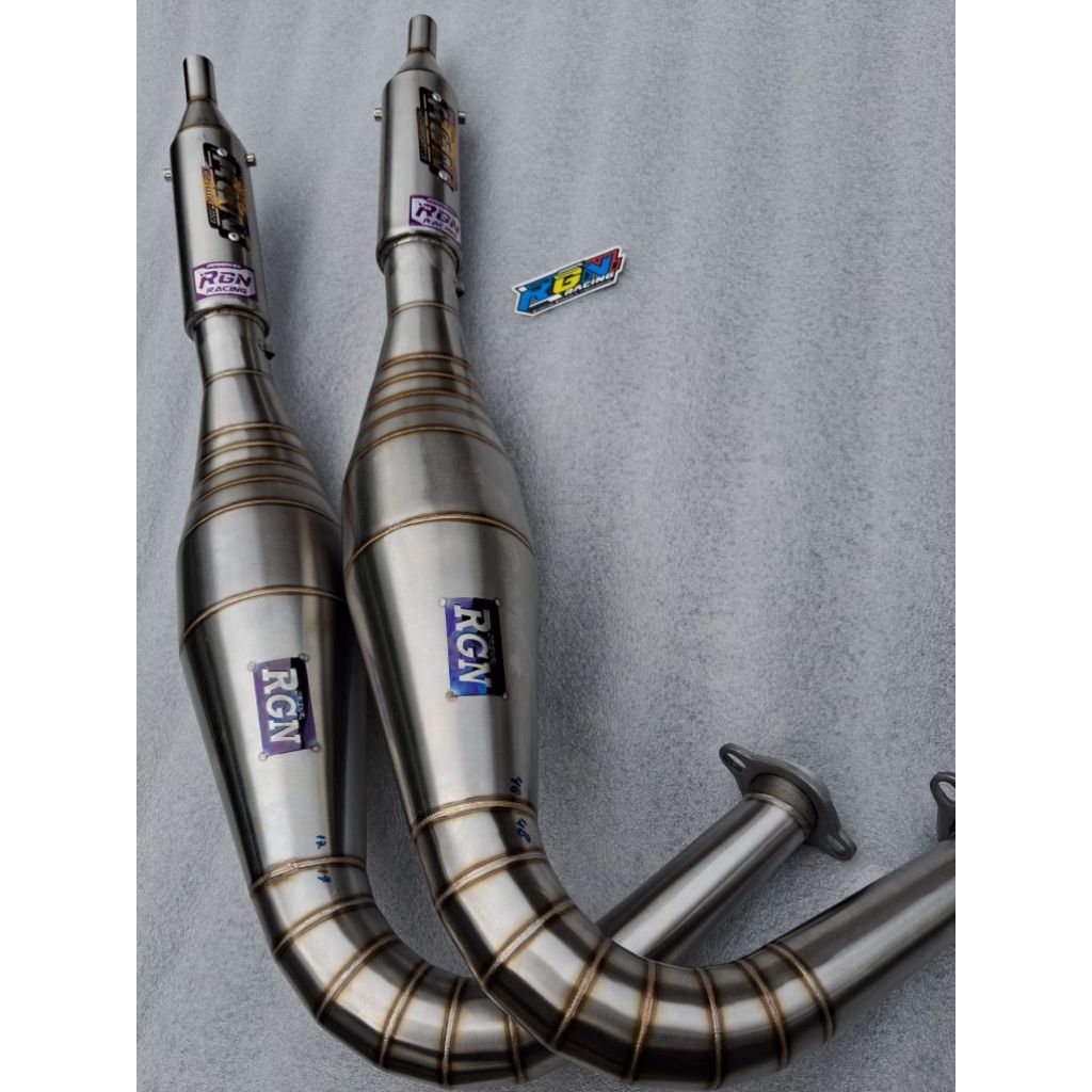 KNALPOT KOLONG RX KING. KNALPOT RX KING KOLONG SUPER GARING.