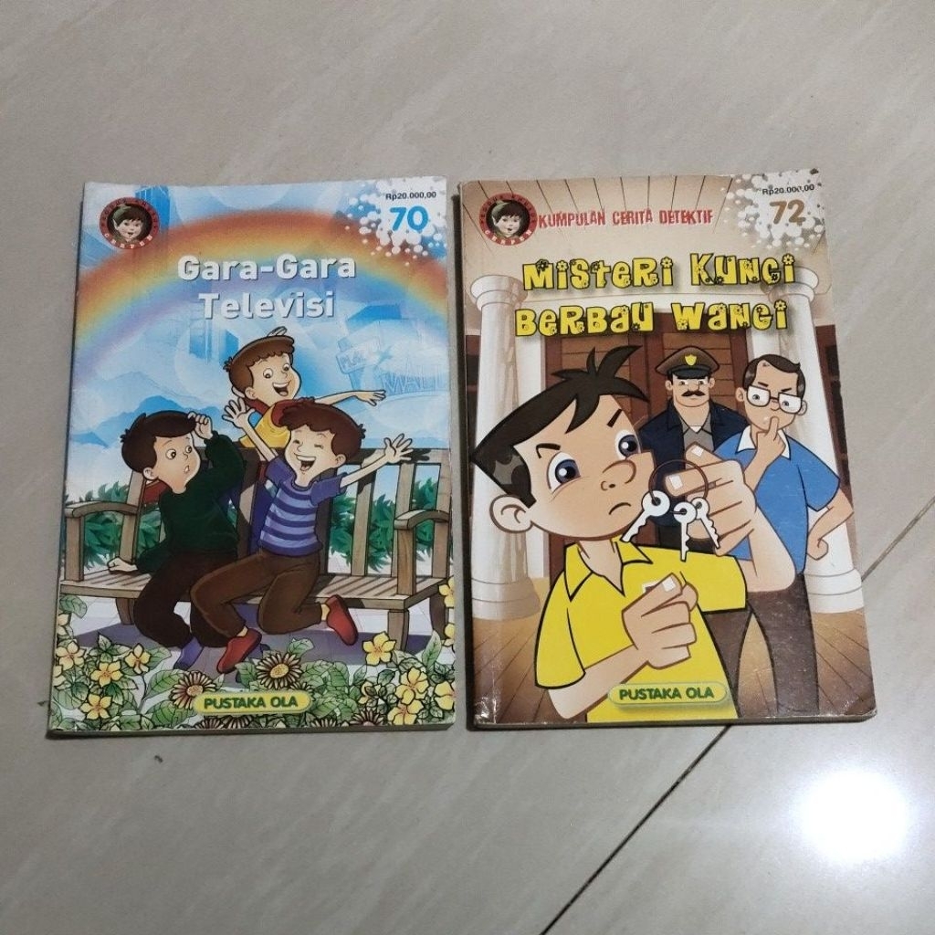 2 BUKU ORI BUKU KUMPULAN CERPEN NO 70.72. PENERBIT PUSTAKA OLA