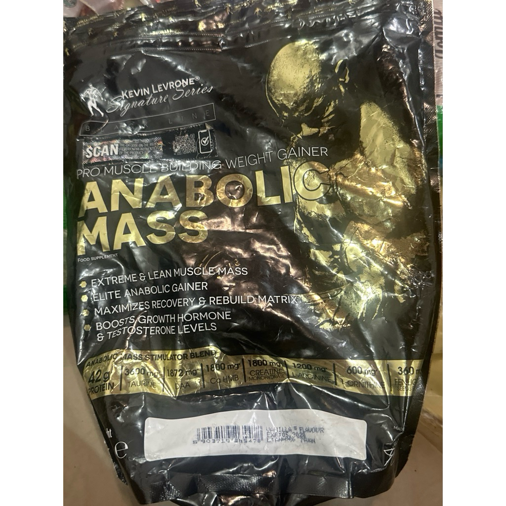 Kevin Levrone Anabolic Mass 2lb - Kevin Levrone Legendary Mass - Gainer Suplemen Fitness