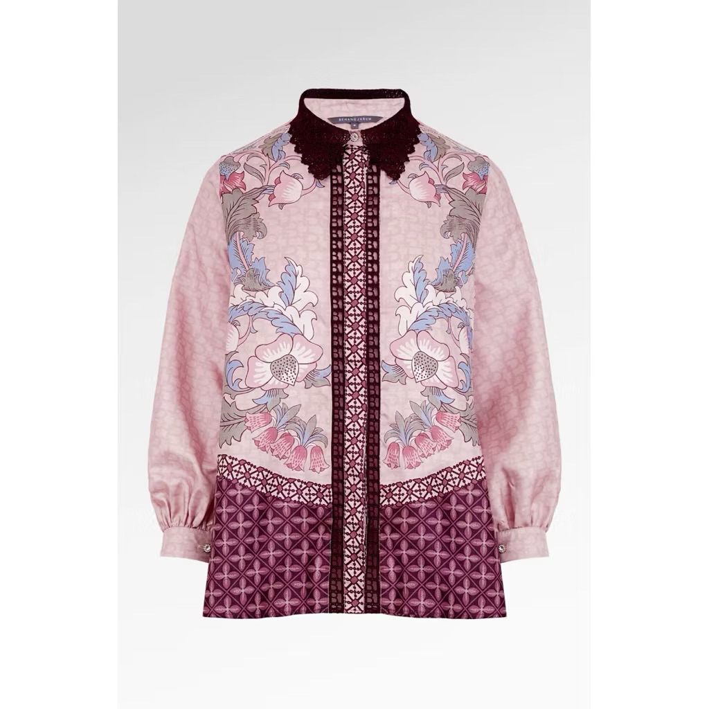 BENANG Jarum Dress VIOLA DARK BASIC SHIRT - XS, S