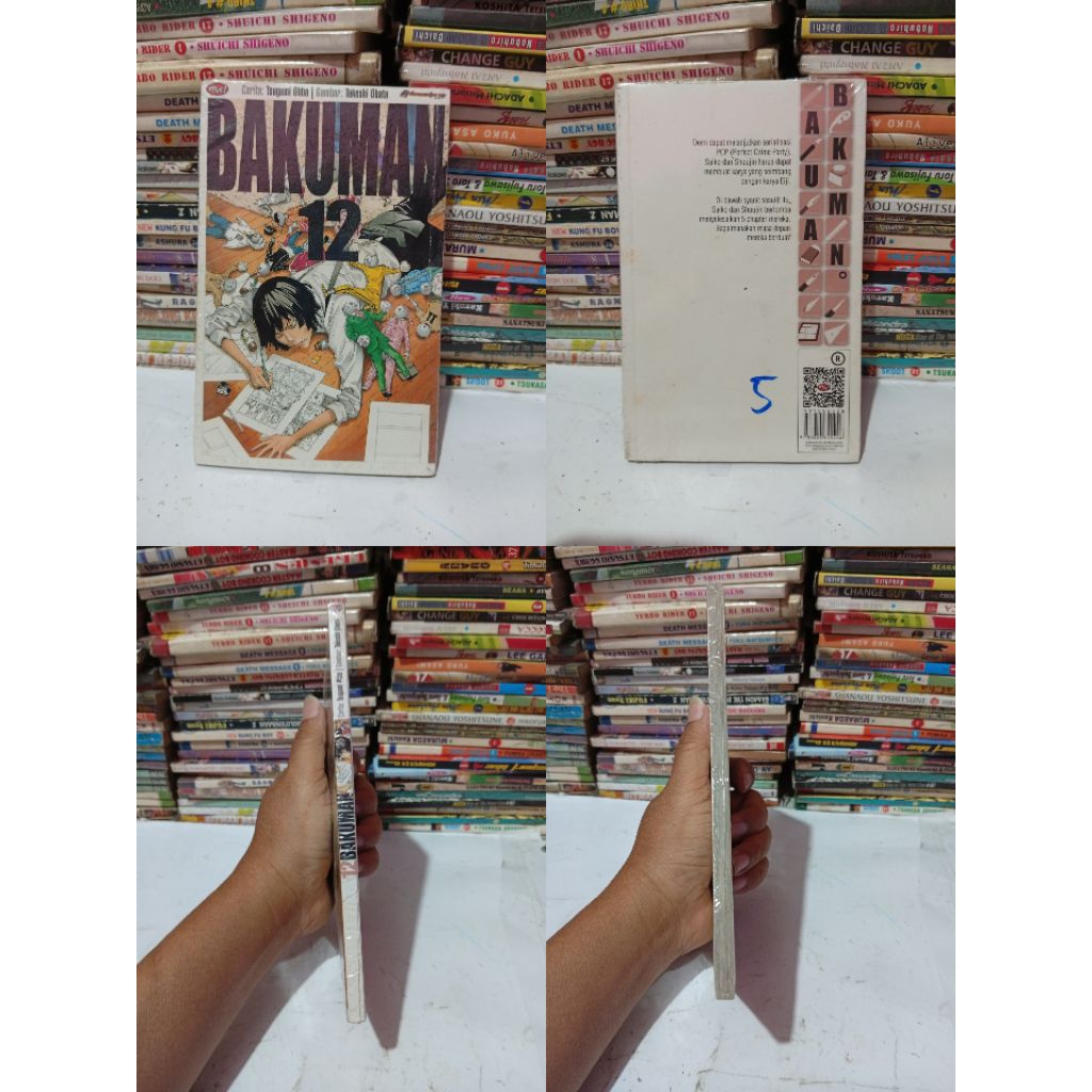 Komik Bakuman 12 (Segel)