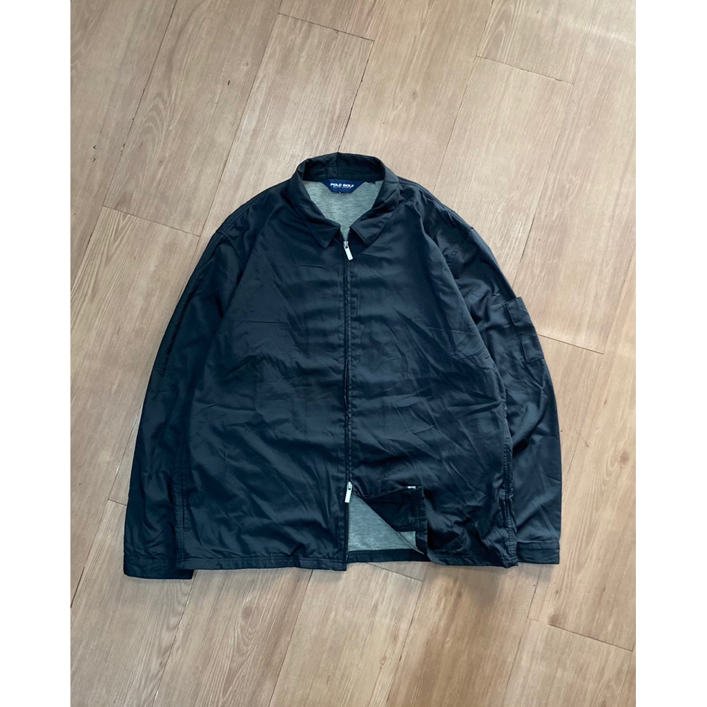 VINTAGE POLO GOLF WORKJACKET NYLON BLOUSON WINDBREAKER