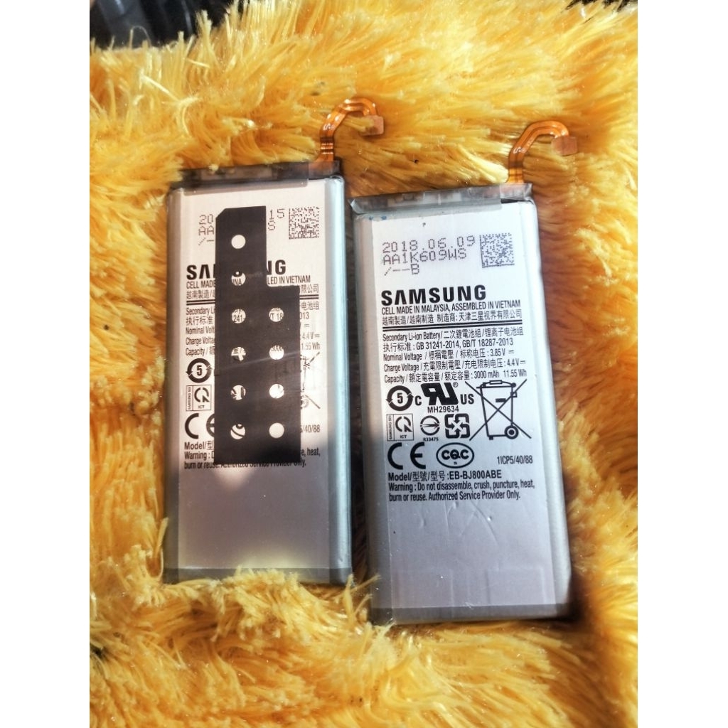 batrei samsung j6 2018 j600g a6 a6 2018 j8 copotan