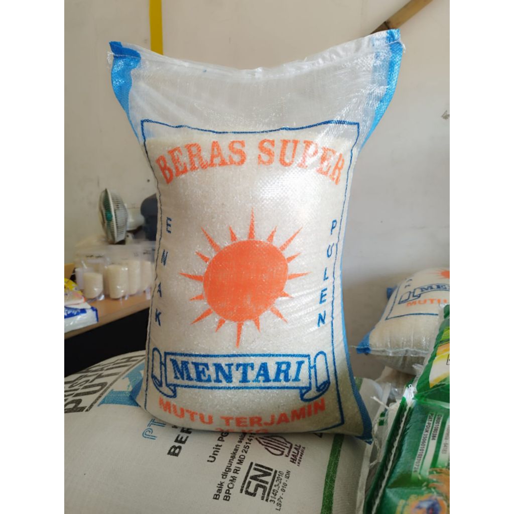 [TERMURAH]Beras Lokal Cap RAJALELE/KURMA/Mentari/FR Random Pulen Bersih dan Nikmat - 1 Karung 25 kg