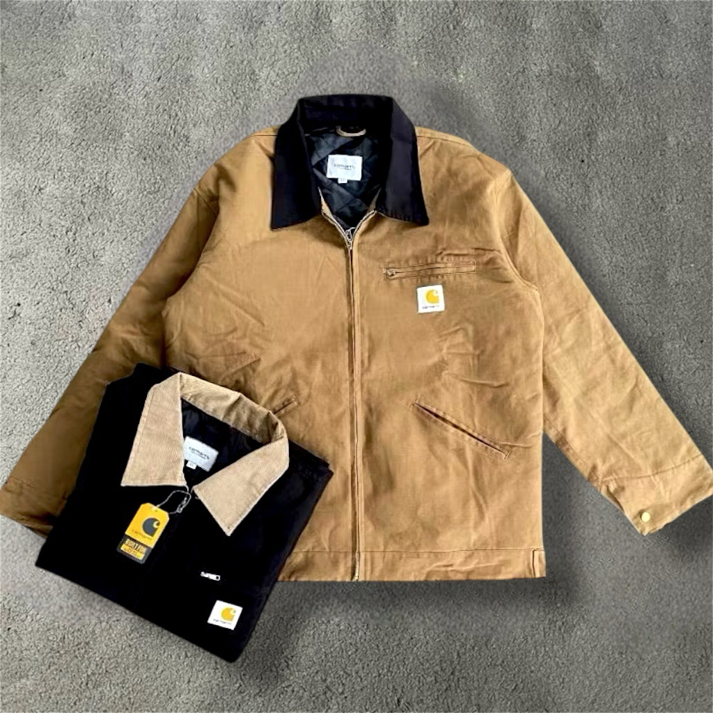 Jaket detroit crhartt detroit jacket cowok jaket pria premium