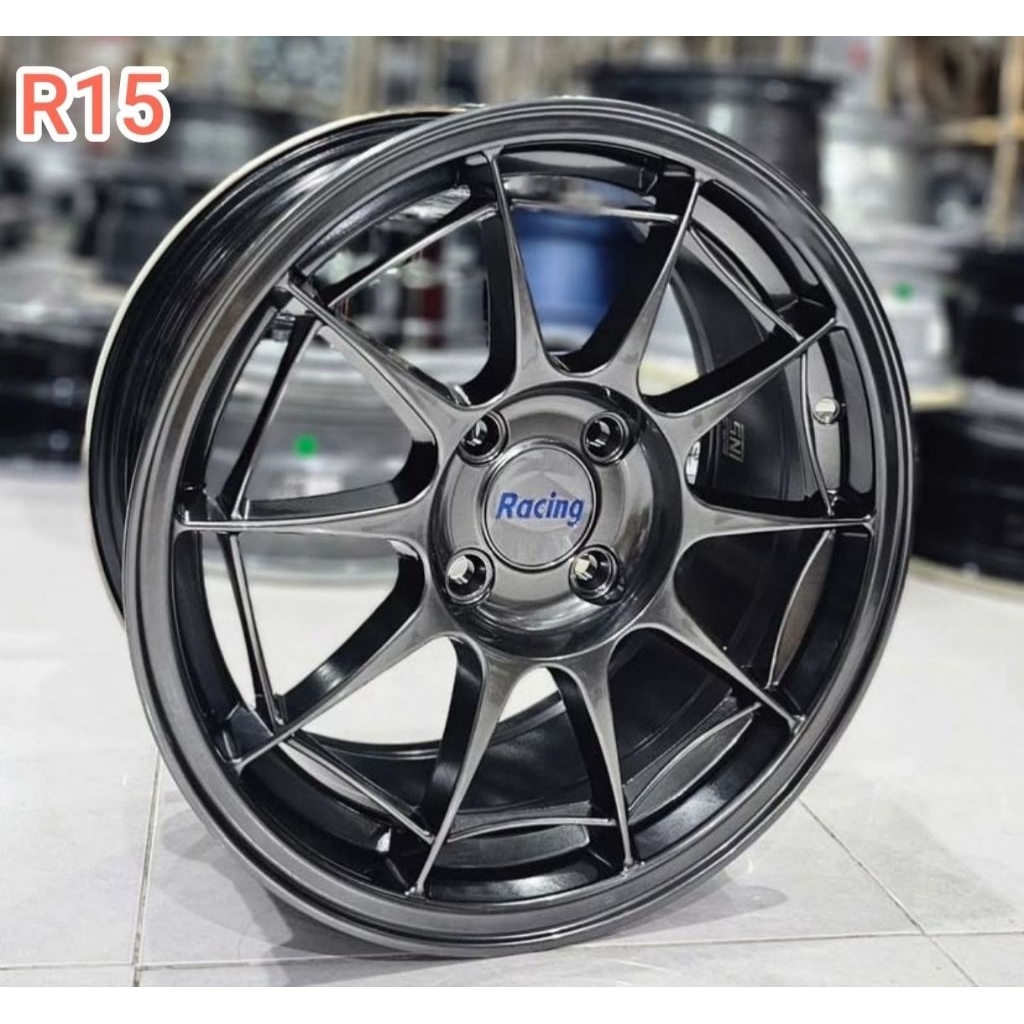Velg Enkei Spider R15 Black 4X100