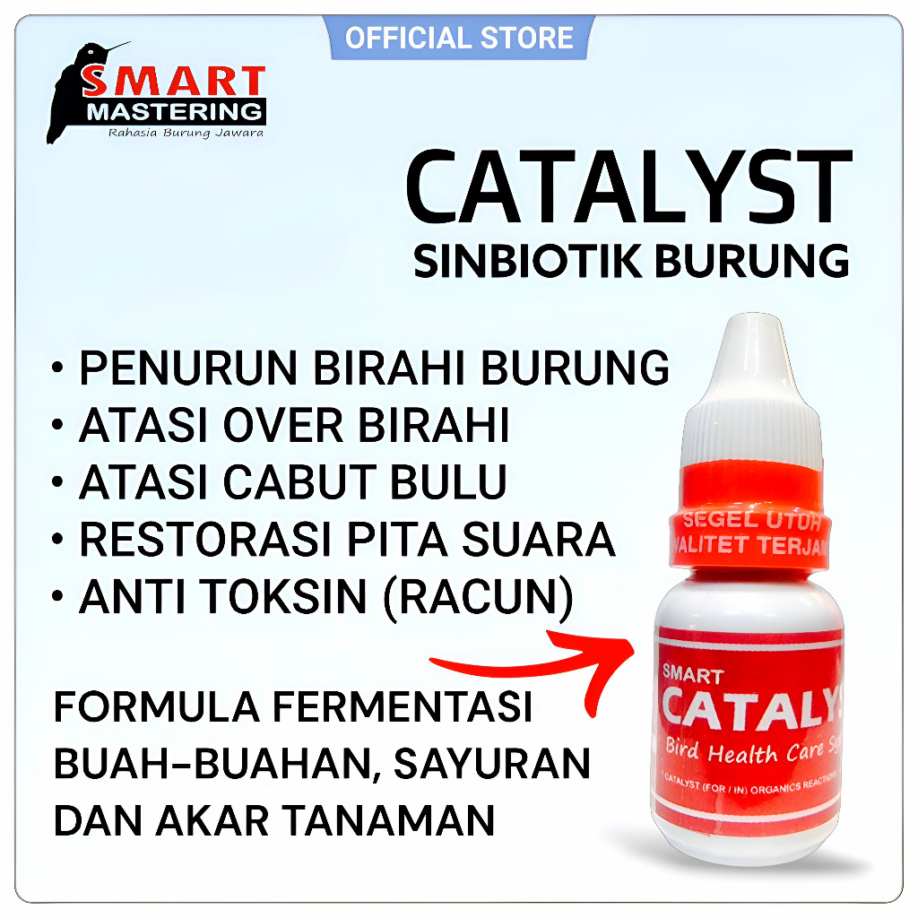 CATALYST Obat Burung Over Birahi Cabut Bulu dan Penurun Birahi Burung