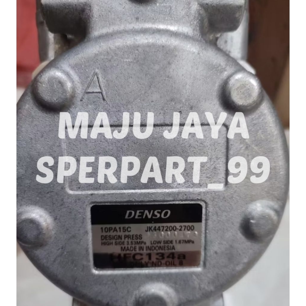 KOMPRESOR / KOMPRESSOR AC MOBIL TOYOTA KIJANG 7K,LGX,LSX,SGX,SSX,KAPSUL ASLI ORIGINAL DENSO