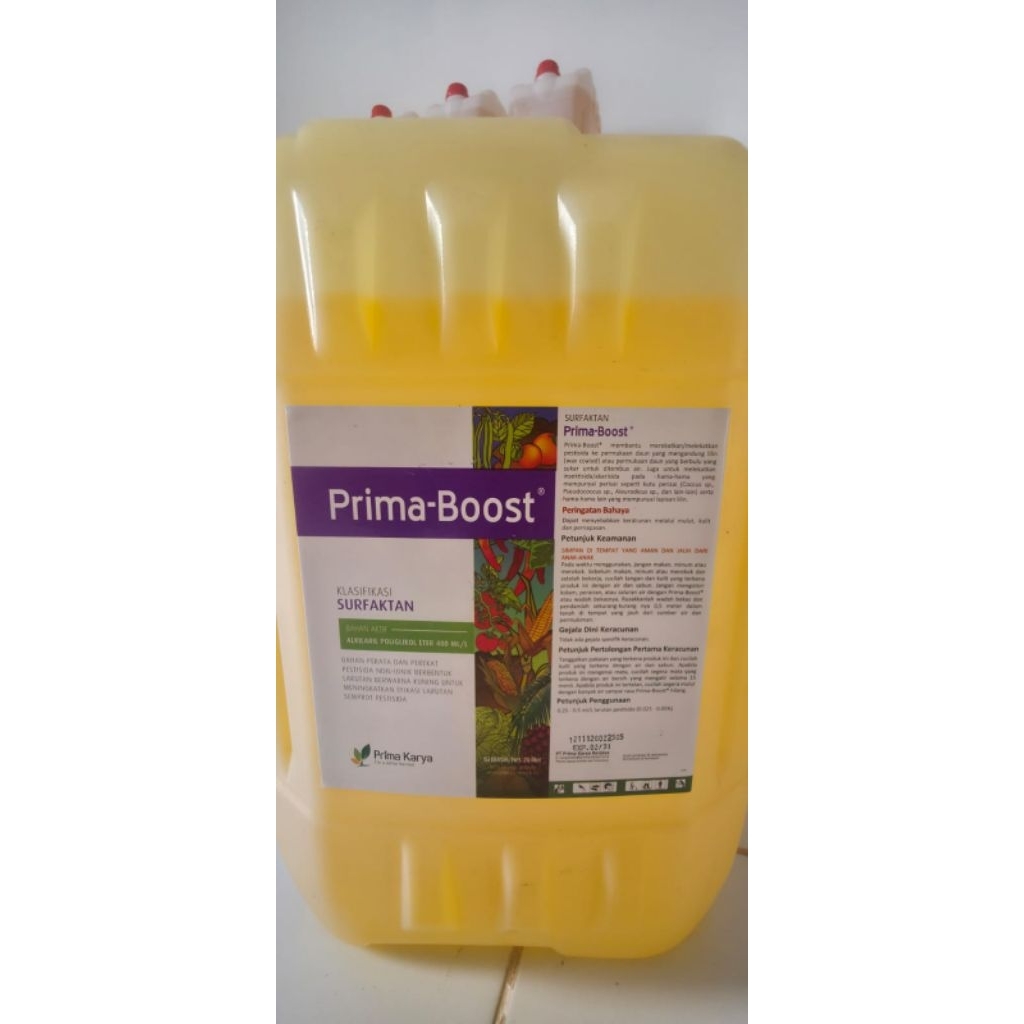 adjuvant prima boost. perekat herbisida danpestisida