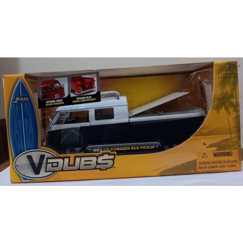 JADA VDUB$ 1963 VOLKSWAGEN BUS PICKUP (double cabin)