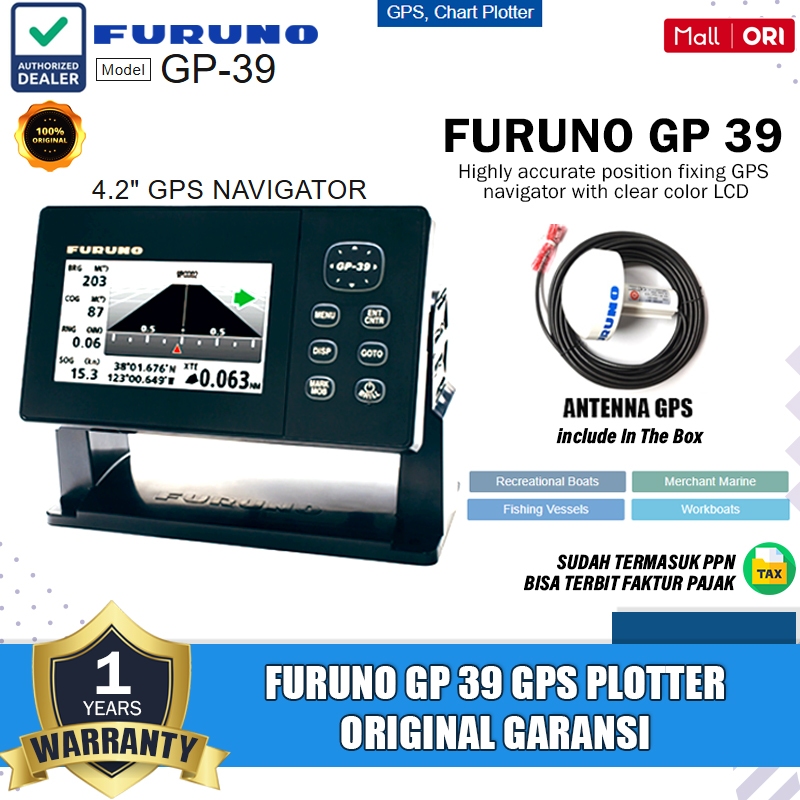 FURUNO Gp39 Gp 39 Gps Navigator Kapal GPS Navigasi Furuno GP 39 Gp-39 Original Garansi Resmi