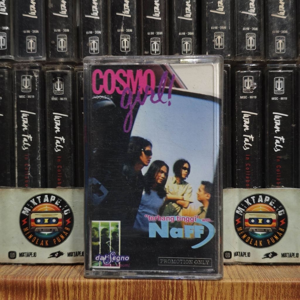 Kaset - Album Demo / Promosi - Naff - Dalsegno - Radio Tape - Kaset Pita - Radio - Pemutar Kaset - R