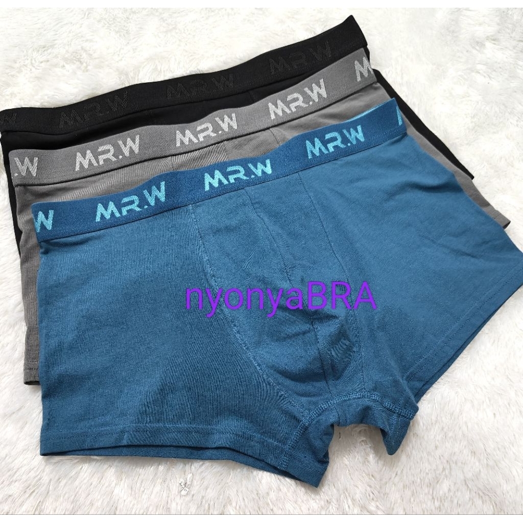 MR.W By Wacoal Boxer Pria M,L XL XXL, WMP 73011