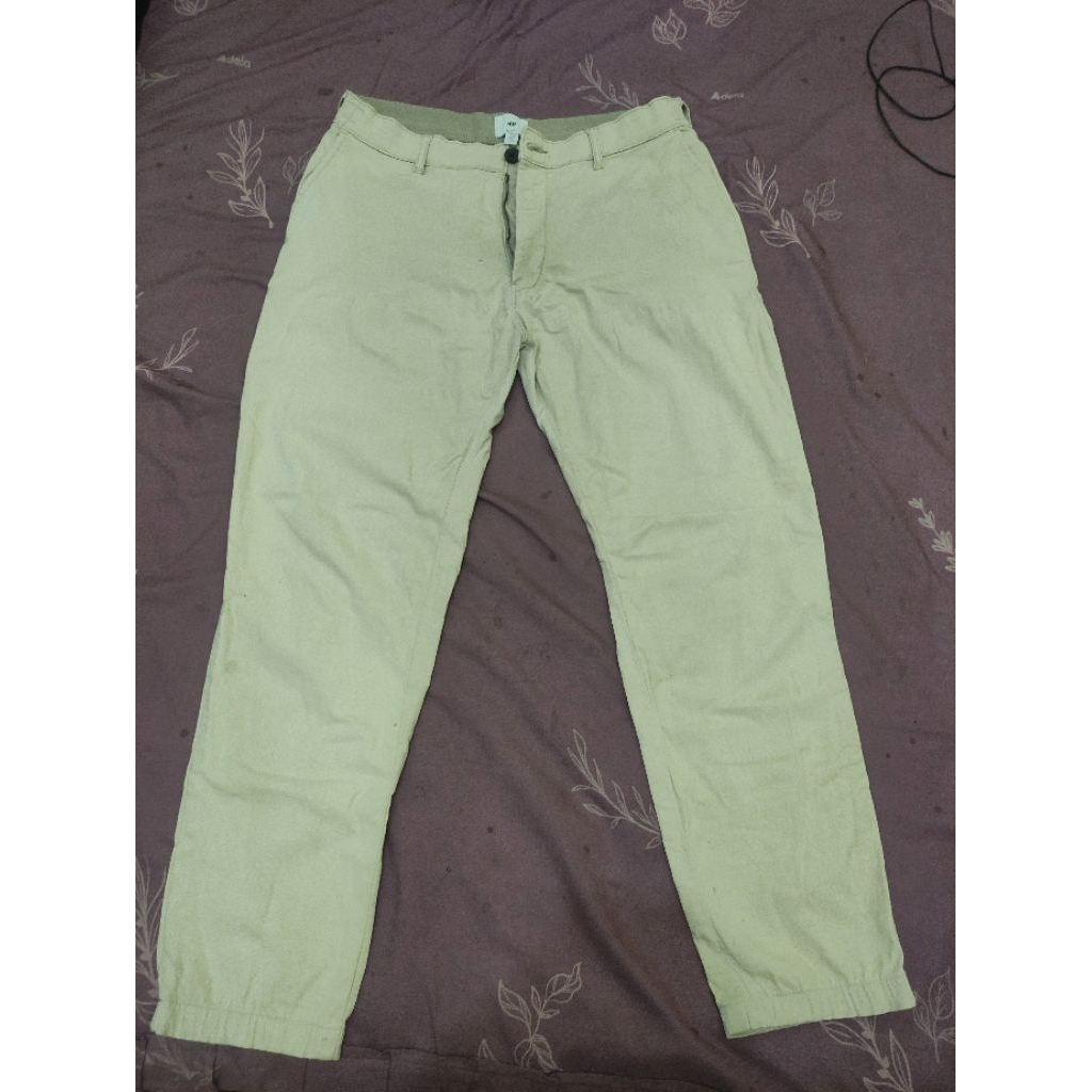 preloved celana chinos h&m second bekas size 31