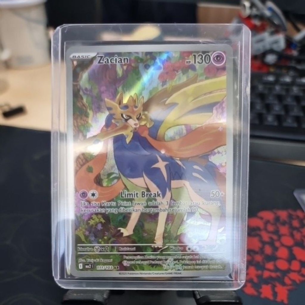Zacian AR Pokemon TCG INDO