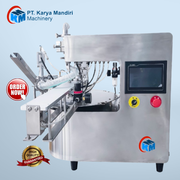 Automatic Spout Pouch Bag Gear Pump Liquid Filling Capping Machine KP-SVFC1