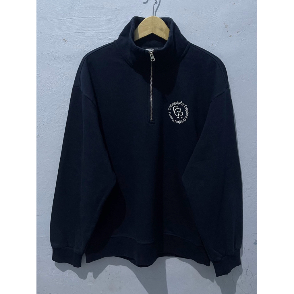 Half Zipper Code:graphy Original Second