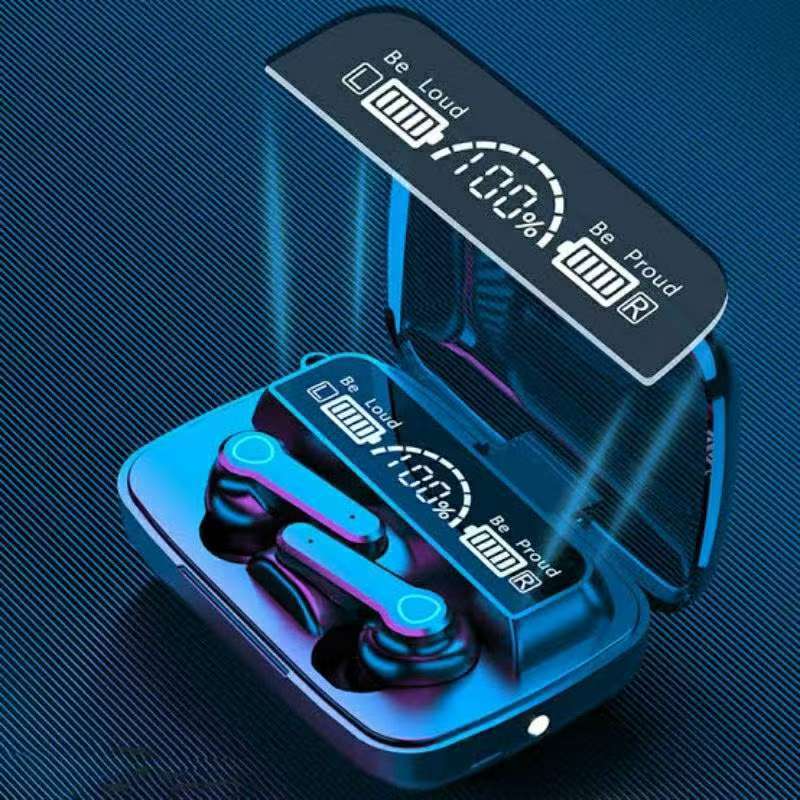 TWS M19 EARPHONE BLUETOOTH WIRELESS M19 TWS LED HEADSET BLUETOOTH 5.1