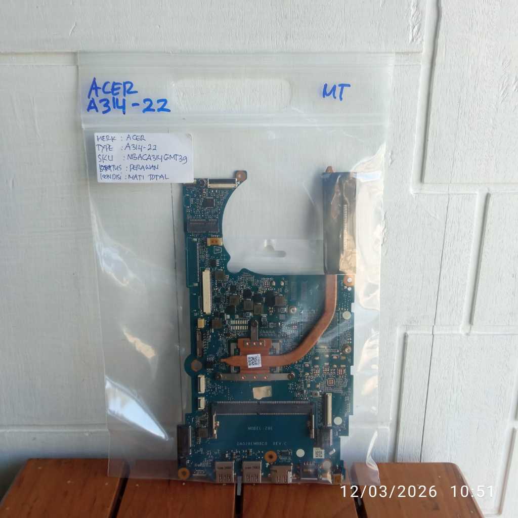 Motherboard Acer A314-22