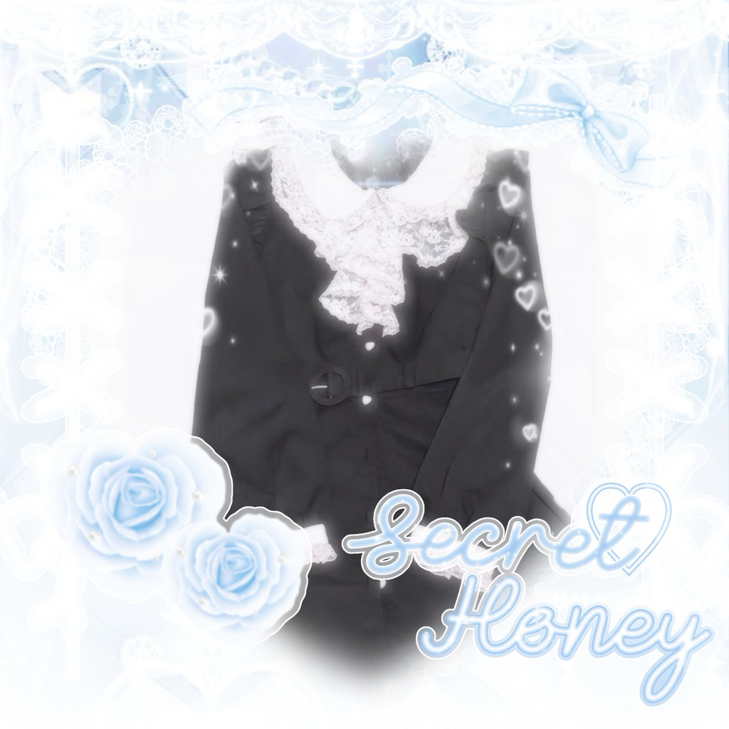 ʚ READY ɞ | _ | Secret Honey Original Dress Jirai Kei Ryousangata Ouji Lolita Ruffle Victorian Sailo