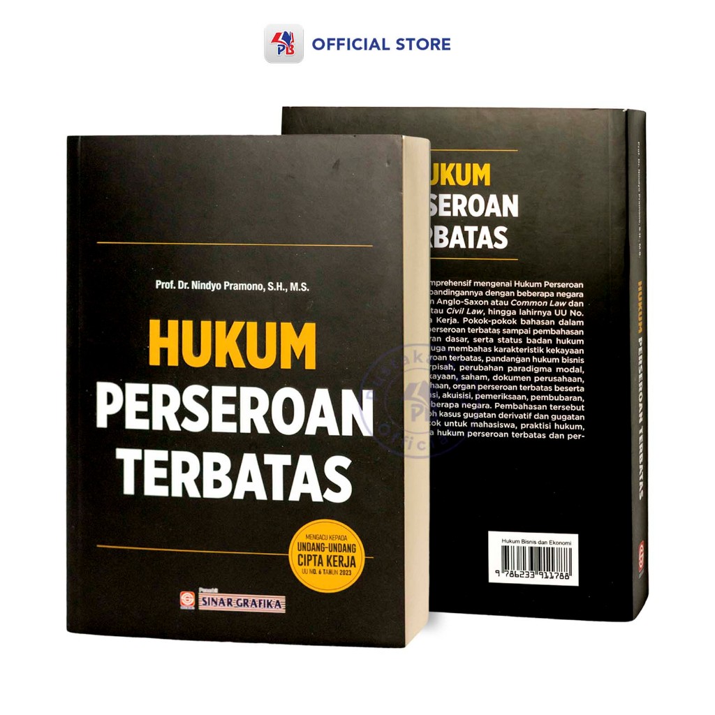 Buku Hukum Perseroan Terbatas : Mengacu Kepada UU Cipta Kerja UU No. 6 Tahun 2023 / BUMI AKSARA