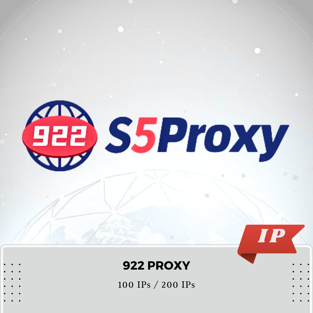 922 Proxy  100 IPs / 200 IPs | CDKey