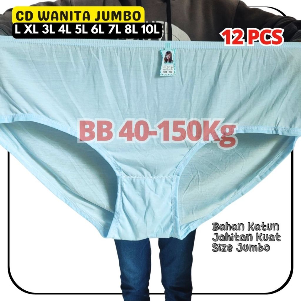 PAKET 12PCS CD WANITA JUMBO MURAH/GROSIR CD WANITA Gayatri