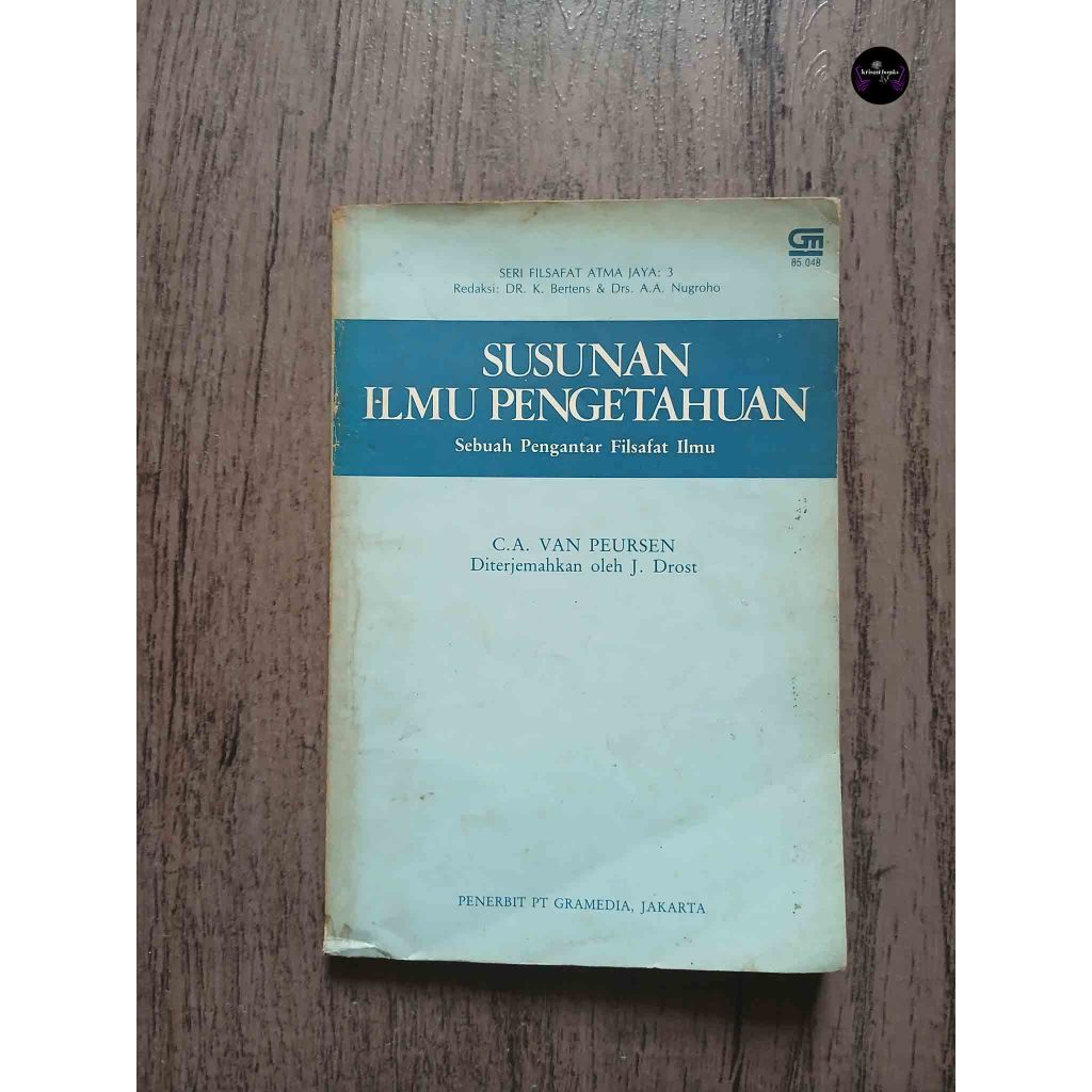 Susunan Ilmu Pengetahuan - Van Peursen - Gramedia - Original Bekas (PA)