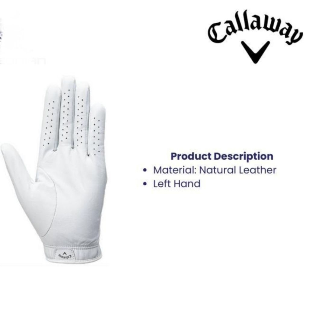 Original Callaway Golf Glove Sarung Tangan Golf tangan Kiri