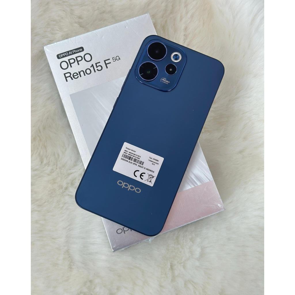 oppo reno 15f 5g 8/256 fullset no minus