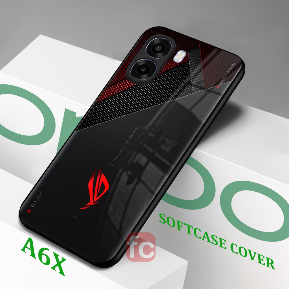 FR100 Softcase Kilau Oppo A6X | A6x Case Casing Kesing Silikon A6x | A6X Silicon Pelindung Hp Freedo