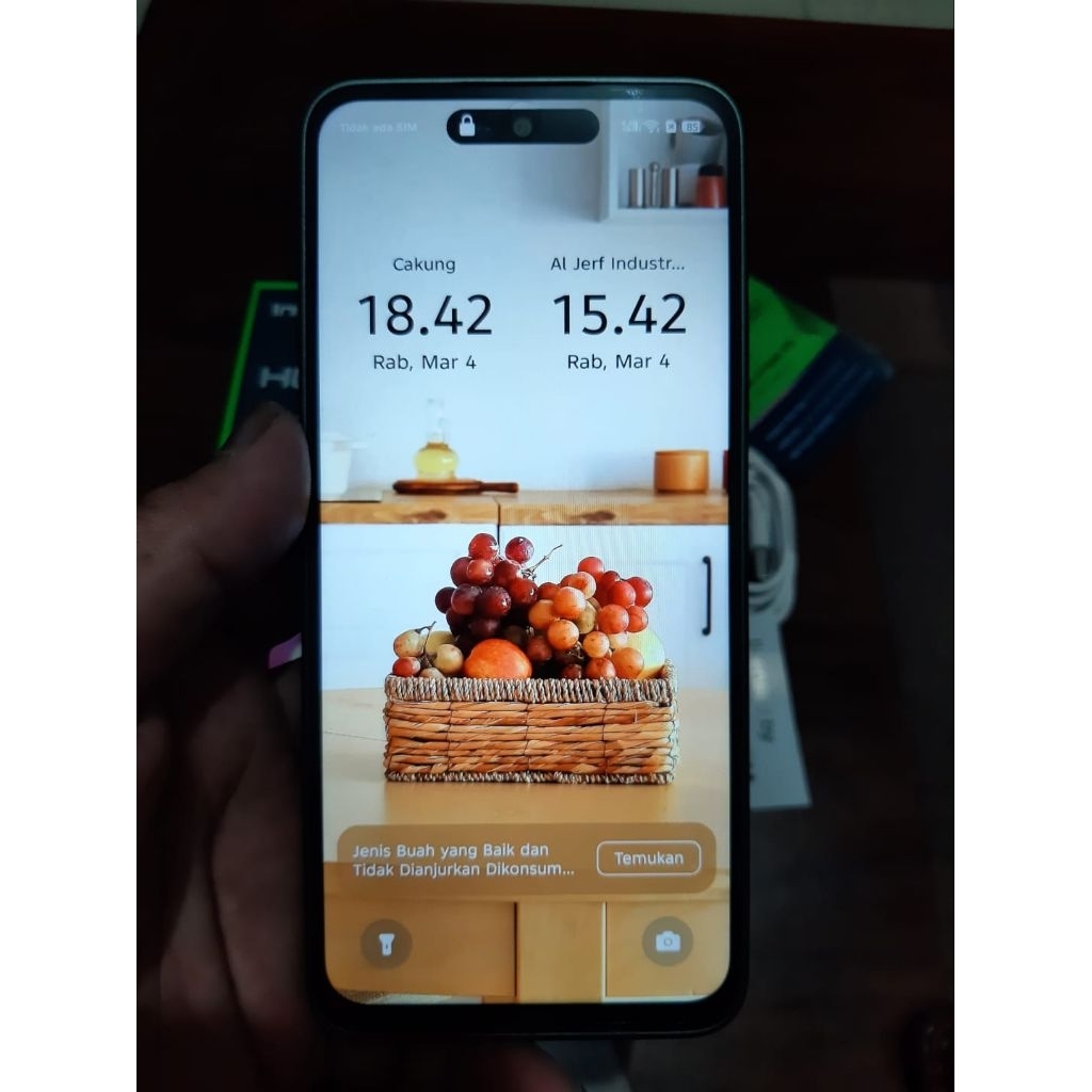 Hp Infinix Hot 60 Pro 5G 128GB hijau soft second