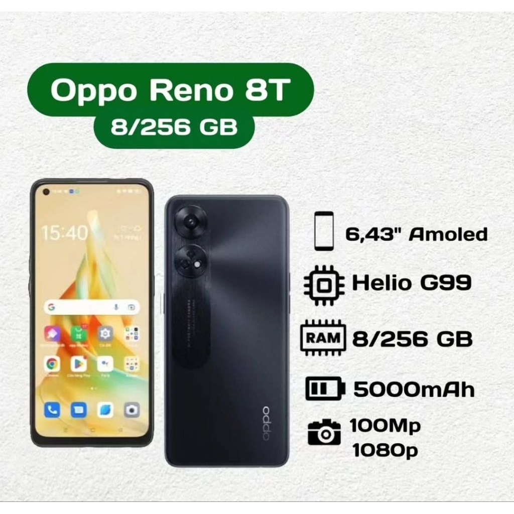 Oppo Reno 8T 8/256 GB Second