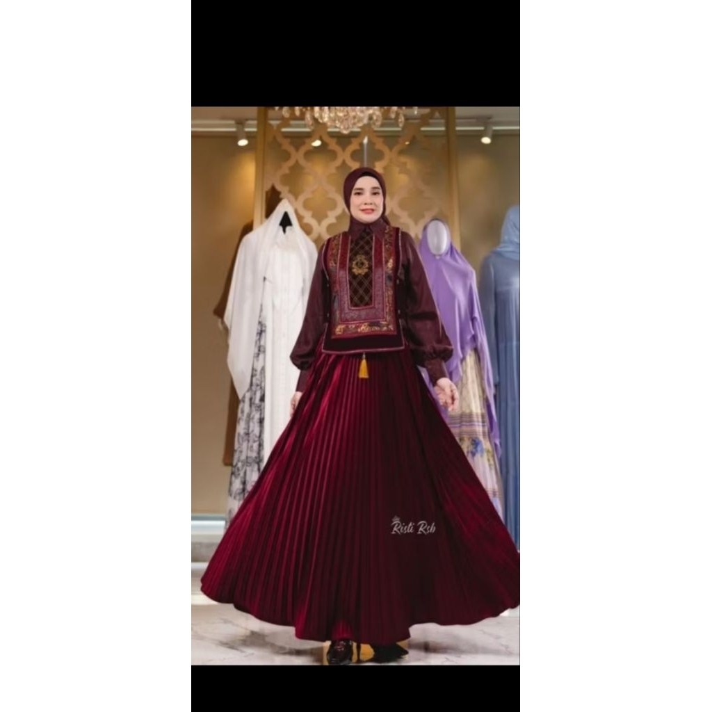 Lina sukijo set outer hijab