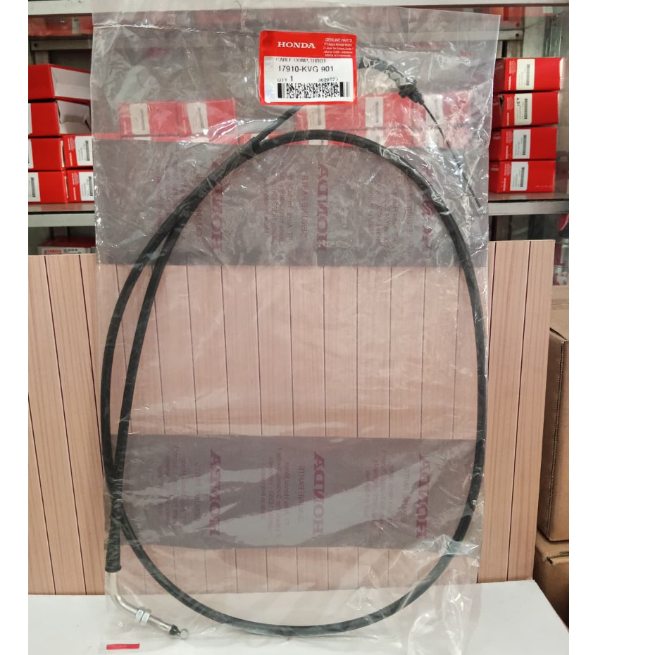 17910-KVG-901 Kabel Gas Beat Karbu, Scoopy Karbu Original ORI