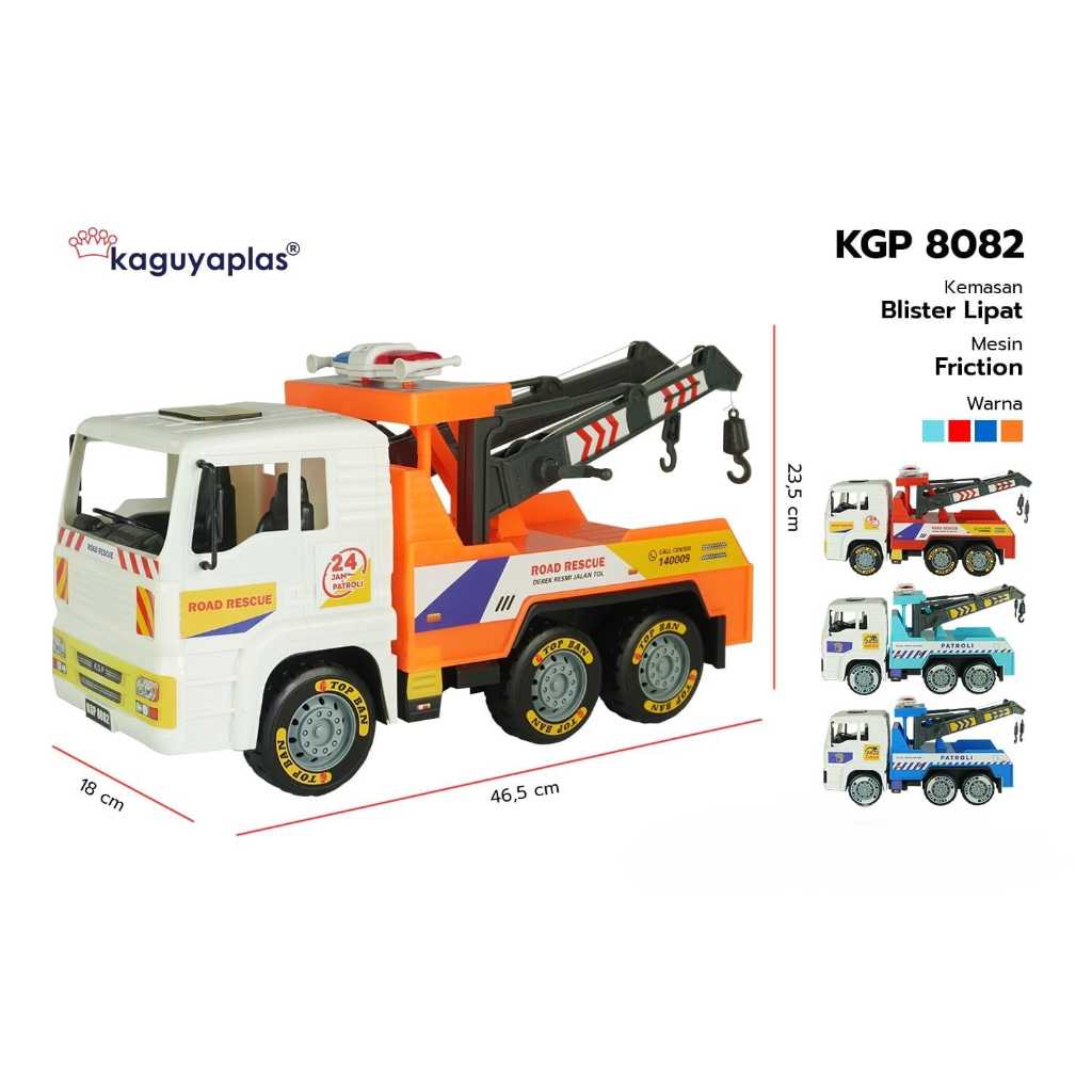 SIZE BESAR  TRUK DEREK FRICTION MOBIL TRUK DEREK