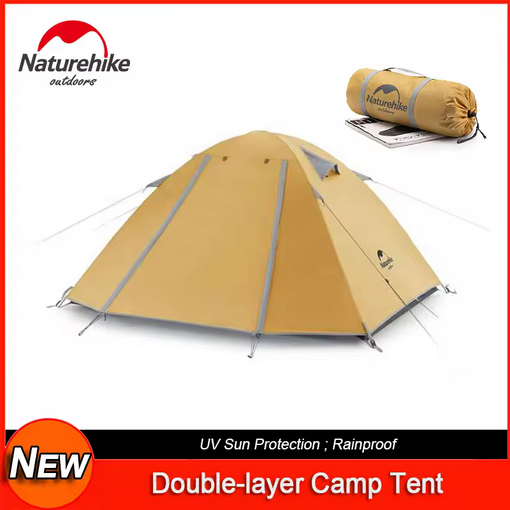 TENDA PROFESSIONAL 3 NATUREHIKE NH18Z033-P (ANTI UV EMBOSSED) - TENDA CAMPING 3P