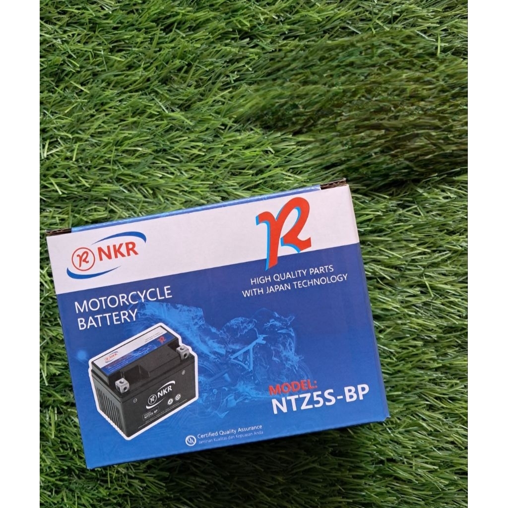 AKI KERING NKR GTZ5S GTZ-5S 12V 5AH GTZ5S-BP