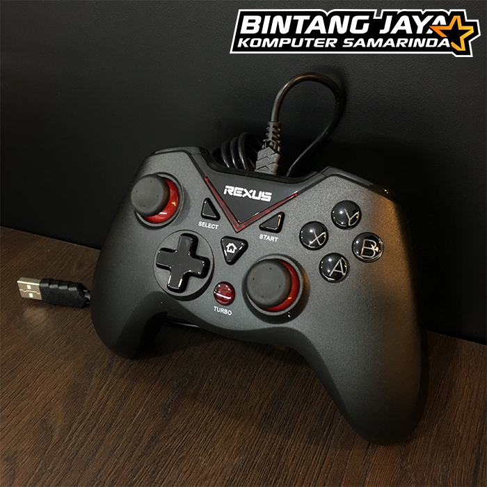 Gamepad USB Rexus Gladius GX2 Android/PC/PS3 - Black