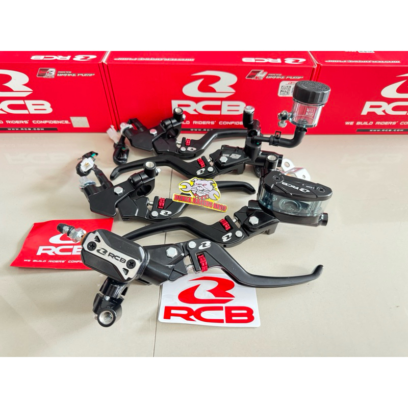 Master rem RCB E3+ E2+ E4+ Kanan sama Handle kiri Cable kopling Kanan kiri RCB E2 E3 E4 + Plus asli 