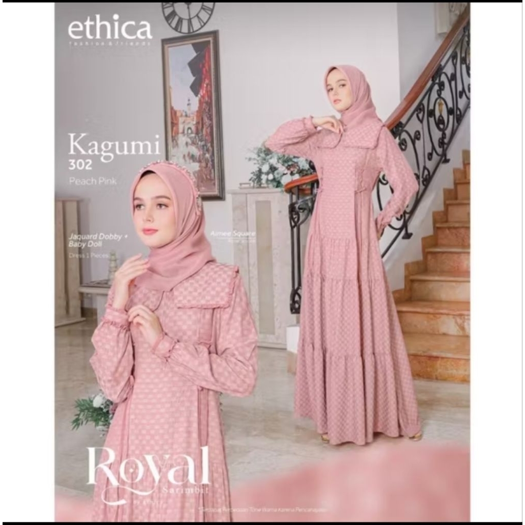 Ethica  | Flash SALE Gamis Wanita Ethica Royal Kagumi
