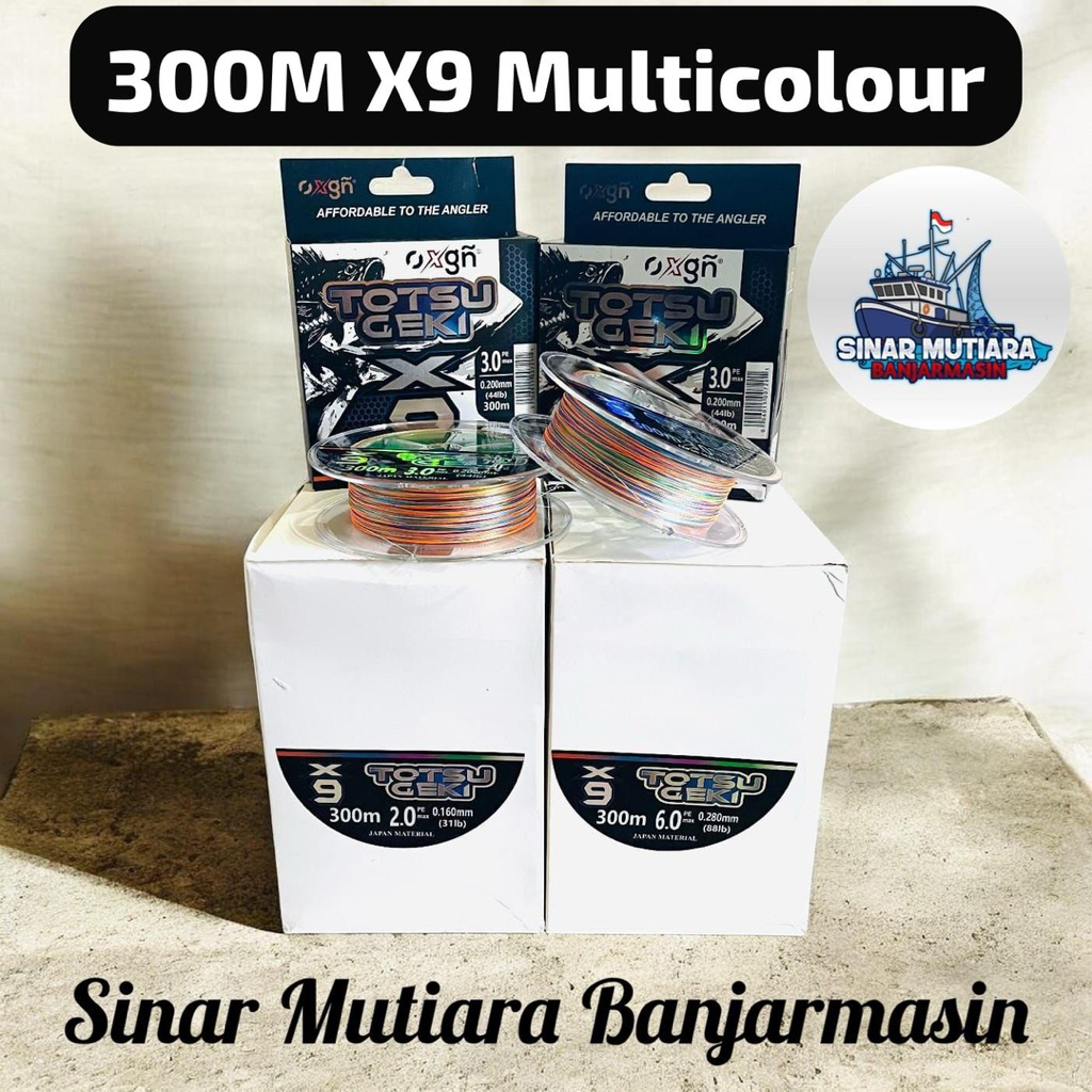 Benang Pe Oxgn Totsu Geki X9 300m