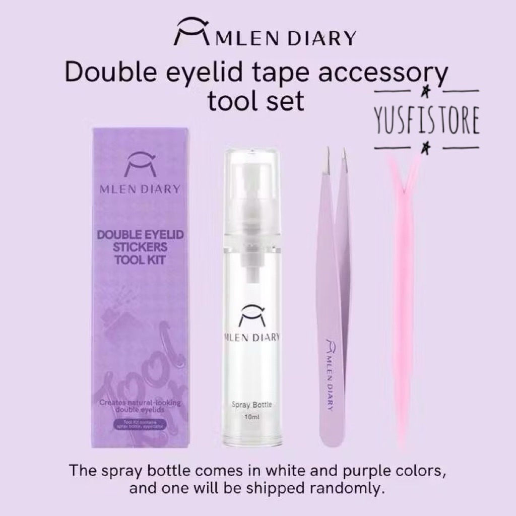 Mlen Diary Double Eyelid Stickers Tool Kit
