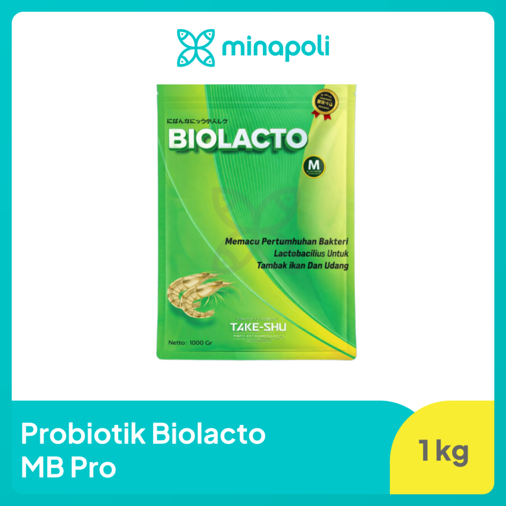Probiotik Udang dan Ikan Biolacto MB Pro kemasan 1 kg
