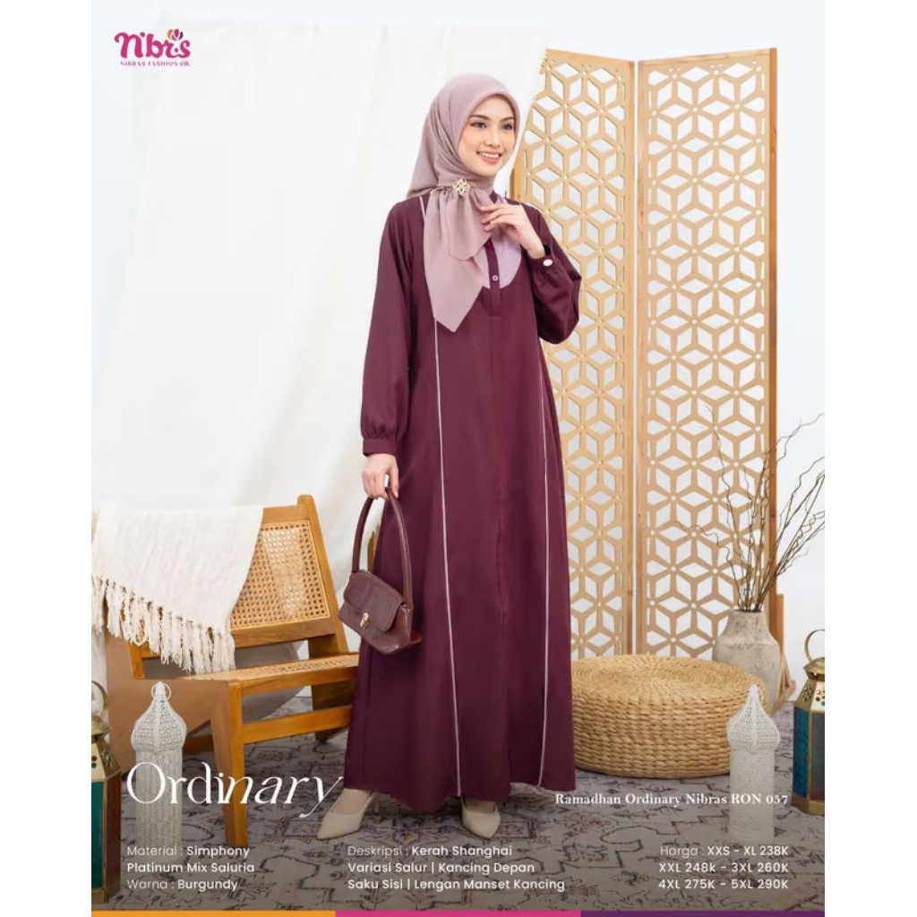 RON 057 GAMIS NIBRAS SYARI LONGGAR