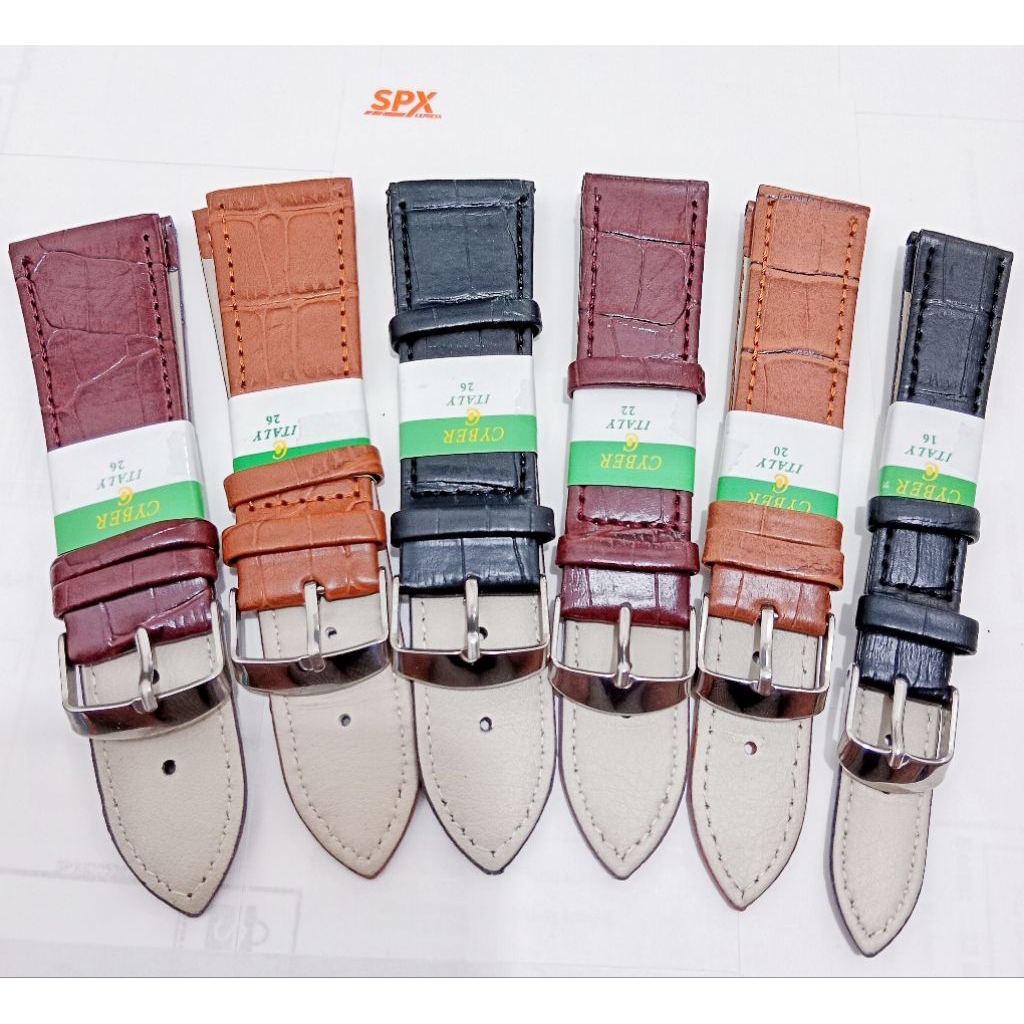 Tali Cyber Kulit Sintetis Motif Buaya