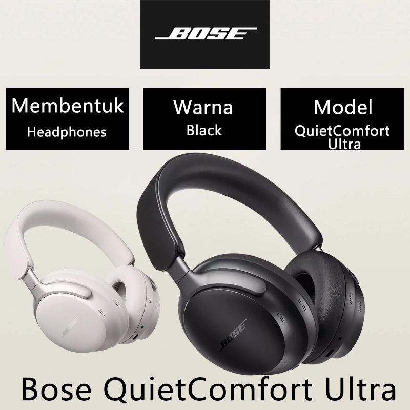 100% Original -- Bose QuietComfort Ultra Spatial Audio Headphones ANC Bluetooth Headset